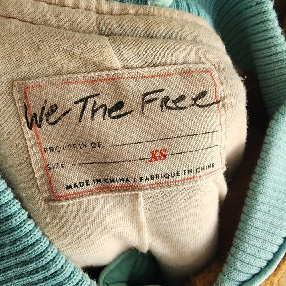 We the Free oversized Sherpa jacket coat BOHO - Picture 7 of 7